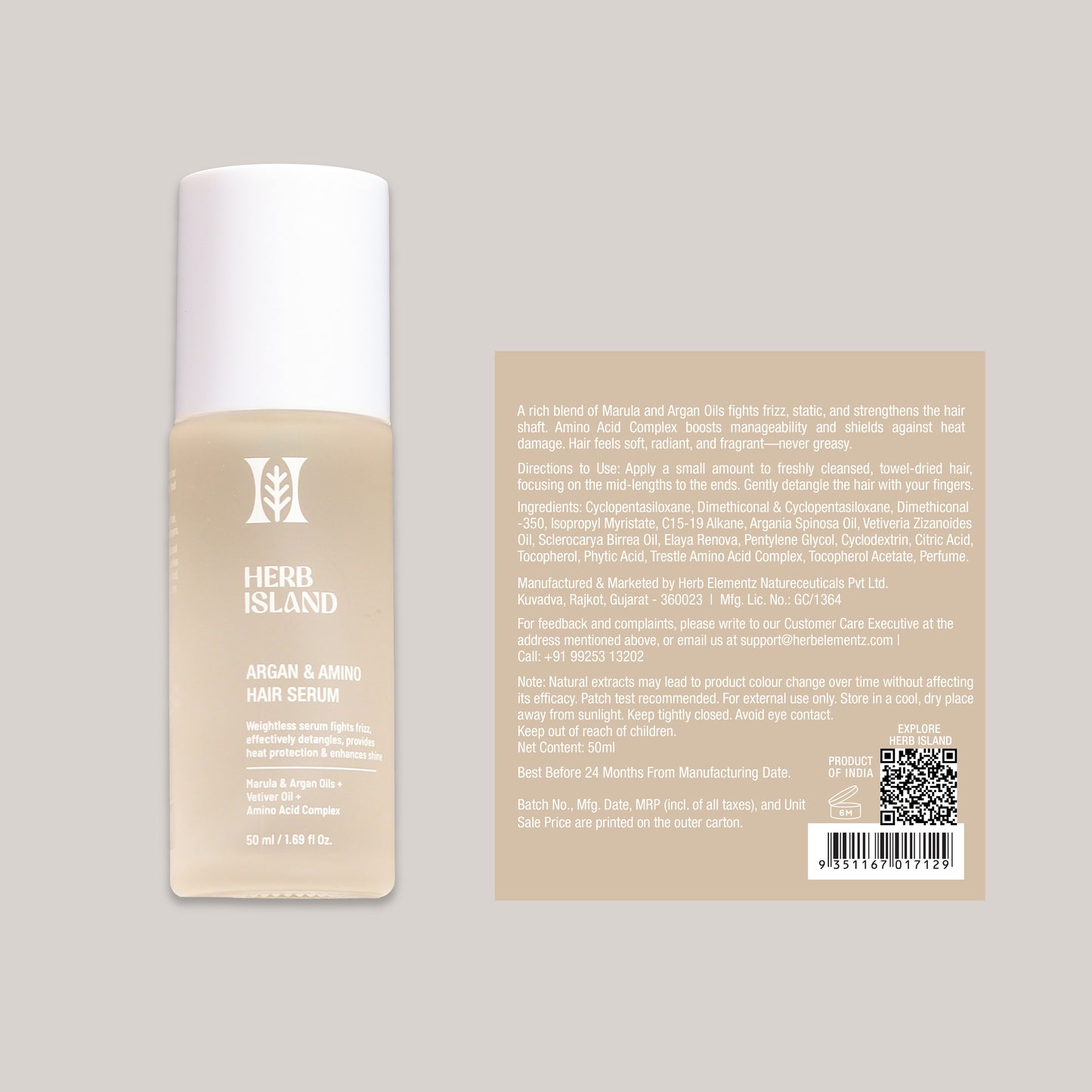 Argan & Amino Hair Serum