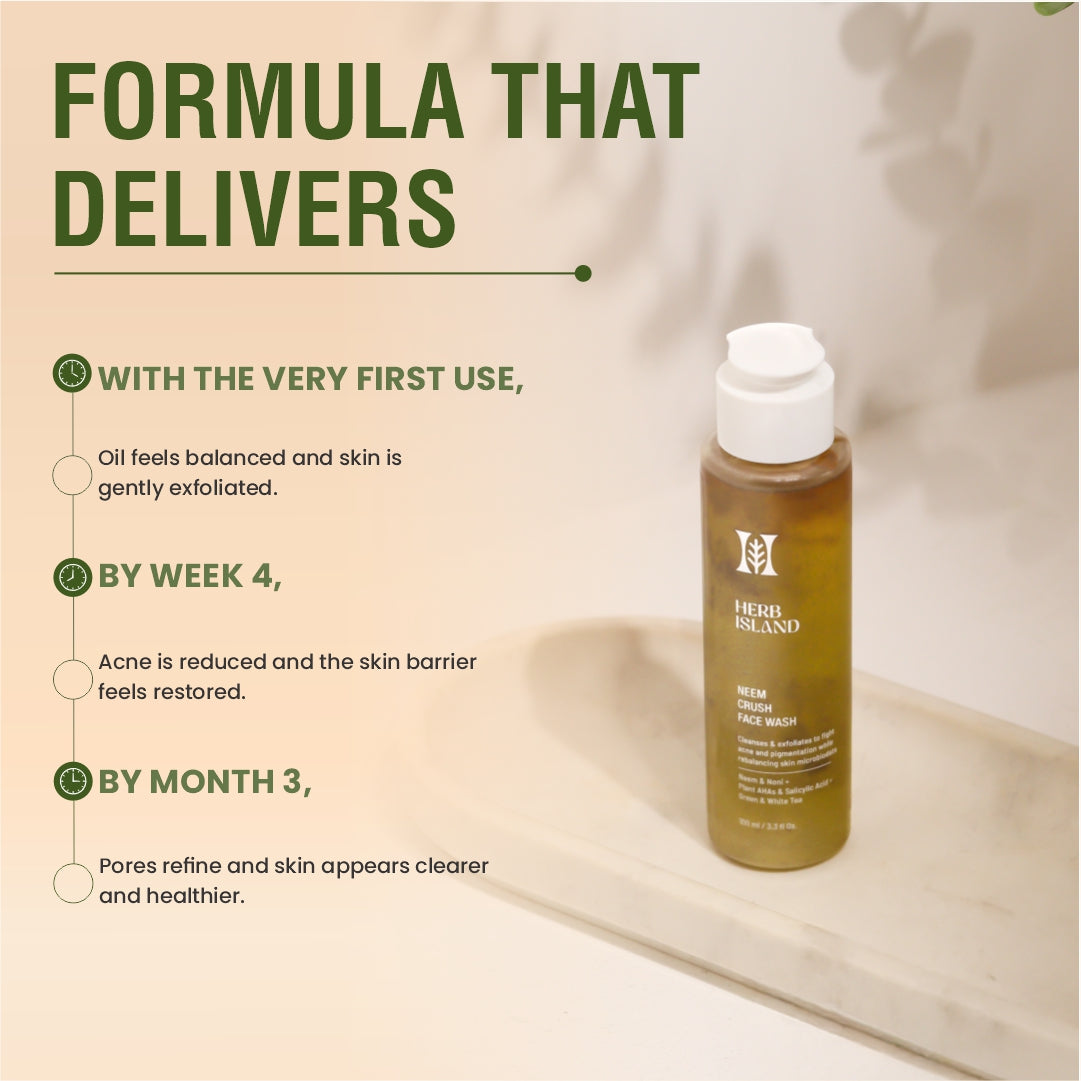 Neem Crush Face Wash