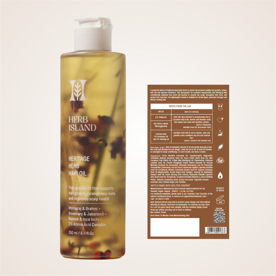 Heritage Herb Hair Oil